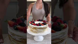 Delicious SugarFree Crepe Cake Recipe Indulge Without Guilt  Crepe Cake Recipe  Crepe Cake Asmr [upl. by Latrice]