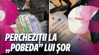 Știri Percheziții la „Pobeda” lui Șor Șia început mandatul Încă o tentativă 07102024 [upl. by Yecnay970]