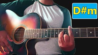 How to Play D sharp minor Dm Chord on Guitar  Guitar Lessons [upl. by Acinyt611]