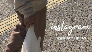 instagram username ideas [upl. by Narba]