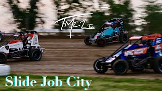 USAC Racing in Nebraska [upl. by Lyrrad]