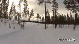 Helmkamera Ski Langlauf in Finnland [upl. by Fontes]