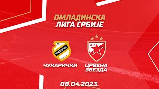 Omladinska liga Srbije Čukarički  Crvena zvezda 11 ceo meč [upl. by Meek80]