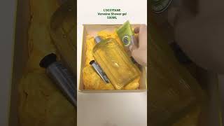 록시땅 버베나 샤워젤 50ml 리퀴드솝 핸드크림젤 언박싱 l LOCCITANE Verveine Shower Gel unboxing [upl. by Norvun639]