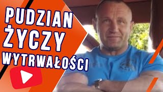 Wielkanocne życzenia od Pudziana WYTRWAŁOŚCI [upl. by Nnylirej]