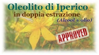 OLEOLITO DI IPERICO IN DOPPIA ESTRAZIONE PARTE 2 [upl. by Charteris]