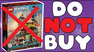 DO NOT BUY NINJAGO CITY GARDENS  LEGO Investing Australia 2022 [upl. by Oilut]