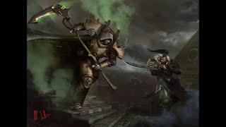 Jaghatai and Mortarion throw down in the ruins of Prospero [upl. by Whitcomb]