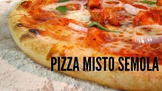 PIZZA MISTO SEMOLA La Ricetta di Cartisia [upl. by Aivad396]