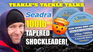 Teakles Tackle Talks 100lb Seadra Tapered Shockleader [upl. by Iaw]