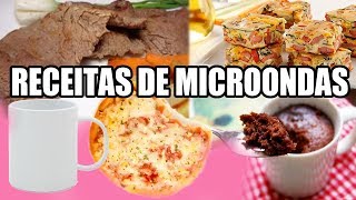 RECEITAS FÁCEIS DE MICROONDAS [upl. by Roter]