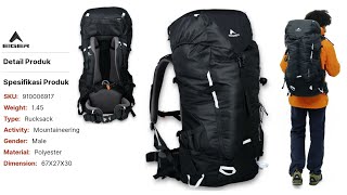 CARRIER EIGER PHALANGER 45L RUCKSACK  EIGER BACKPACK 45LITER 2022  910006917 [upl. by Kieran]