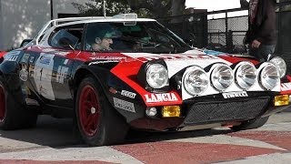 1978 Lancia Stratos HF Rally car Sound [upl. by Oakman]