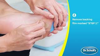 Dr Scholls  How To Use Callus Removers With Duragel® Technology [upl. by Ertemed]