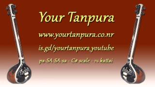 Your Tanpura  C Scale  15 kattai [upl. by Ydnas]