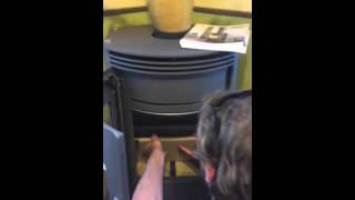 Rais Wood Stove Baffle Installation [upl. by Kcirdnekal]