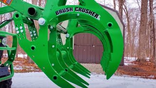 Westendorf Brush Crusher Overview A Grapple That Doesnt Need Additional Hydraulics [upl. by Henriette]