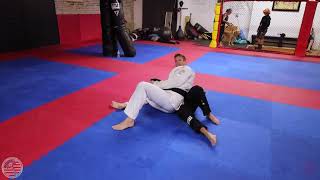 FCA BJJ Fireman Carry Backstep guard pass Knee cut guard pass [upl. by Craggy]