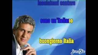 Toto Cutugno Litaliano Karaoke Instrumental  lyrics [upl. by Ralfston]