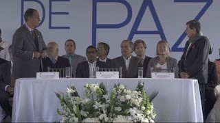 URGENTE Colombia y guerrilla del ELN abren diálogos de paz [upl. by Bazil]