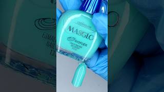 luchadora nails divasmasglo masglo swatches greennails MASGLOOficial esmaltes verdepastel [upl. by Rosita39]