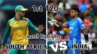 INDIA VS SOUTH AFRICA T20 HIGHLIGHTS INDIA BEAT SOUTH AFRICA T20 HIGHLIGHTS [upl. by Seiter293]