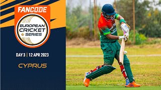 🔴 FanCode ECS Cyprus 2023  Day 3  T10 Live Cricket  European Cricket [upl. by Hctim]