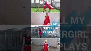 All of my Supergirl Cosplays [upl. by Andrey579]