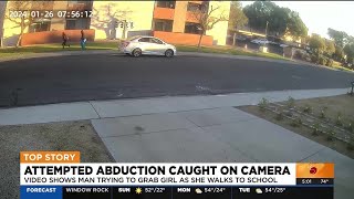 Video shows man attempting to kidnap girl in Glendale [upl. by Daigle]