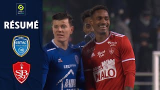 ESTAC TROYES  STADE BRESTOIS 29 1  1  Résumé  ESTAC  SB29  20212022 [upl. by Aticilef]