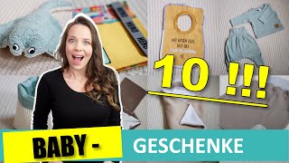 🎉 KOSTENLOS 10 Unwiderstehliche Babygeschenke zum Selbernähen [upl. by Kerin]