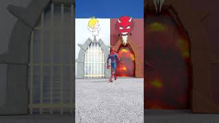 Does Spiderman Deserve To Go To Heaven Or Go Down Hell gta shorts [upl. by Arias]