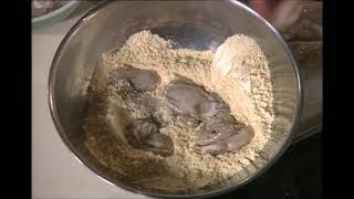 How to Cook Fried Oysters with Recipe  Justin Wilson [upl. by Ahseikram]