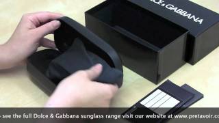 Dolce amp Gabbana Sunglass Unboxing [upl. by Aruat]