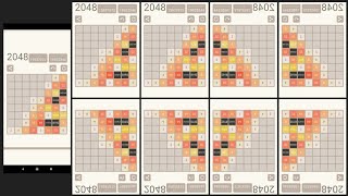 【LXXXIII】2048 Tiles Gameplay irregular randomization  2048 Tiles LIVEGAME 2048 [upl. by Akemehc669]