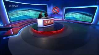 TV NOVA  Televizní noviny TV NEWS ident 2014 [upl. by Aihsram873]