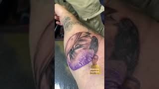 Proceso de tatuaje💥 tatuajerealista sombra tatuaje tattoo viral foryou viralvideo [upl. by Nelehyram]