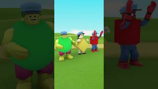 Squid Game Doll Pranks Hulk with Fake Hole Challenge  Roblox 3D [upl. by Elfrieda]