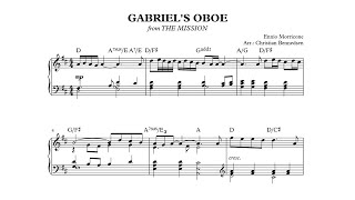 Morricone  Gabriels Oboe  Piano [upl. by Nolaf98]