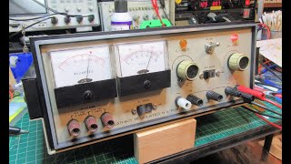 Heathkit IP17 also IP2717 High Voltage Power Supply History Restoration Demonstration Theory [upl. by Rot]