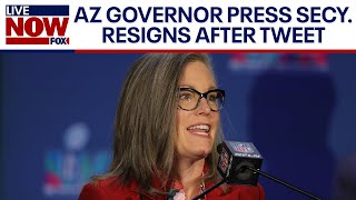 Arizona governors press secretary resigns after transphobes tweet  LiveNOW from FOX [upl. by Jeritah]