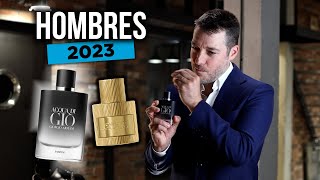 Los 10 mejores perfumes para hombre 2023 [upl. by Ialokin792]