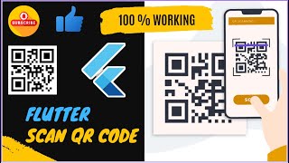 QR Code Scanner in Flutter QR Code Bar Code Scanner in Flutter 100 Working Very Easy [upl. by Ojaras]