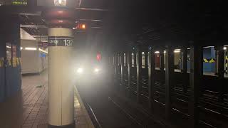 Downtown Lcl 1 train to 96 st arriving at 137 st City College [upl. by Latsyek]