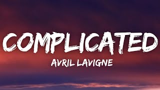 Avril Lavigne  Complicated Lyrics [upl. by Anaderol]