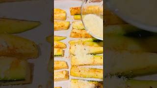 Easy and Delicious Baked Zucchini Fries 🥒🍟 [upl. by Linnell]