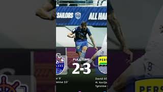 HASIL PERSIB VS LION CITY SAILOR LEG 2 [upl. by Kingsly]