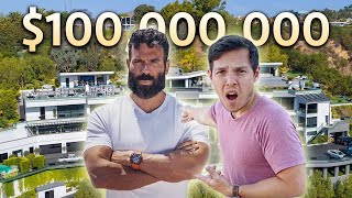 Millionaire Reacts Inside DAN BILZERIANS Rented MEGA Mansion [upl. by Elvah]