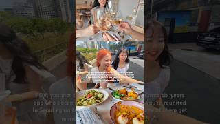 Full circle moment 🥹💕 girlhood friendship korea vlog minivlog studyabroad seoul wedding [upl. by Jangro426]