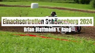 Brian Blattmann gewinnt in der Kategorie Eigenbau Heck am Einachsertreffen 2024 in Schönenberg [upl. by Concettina]